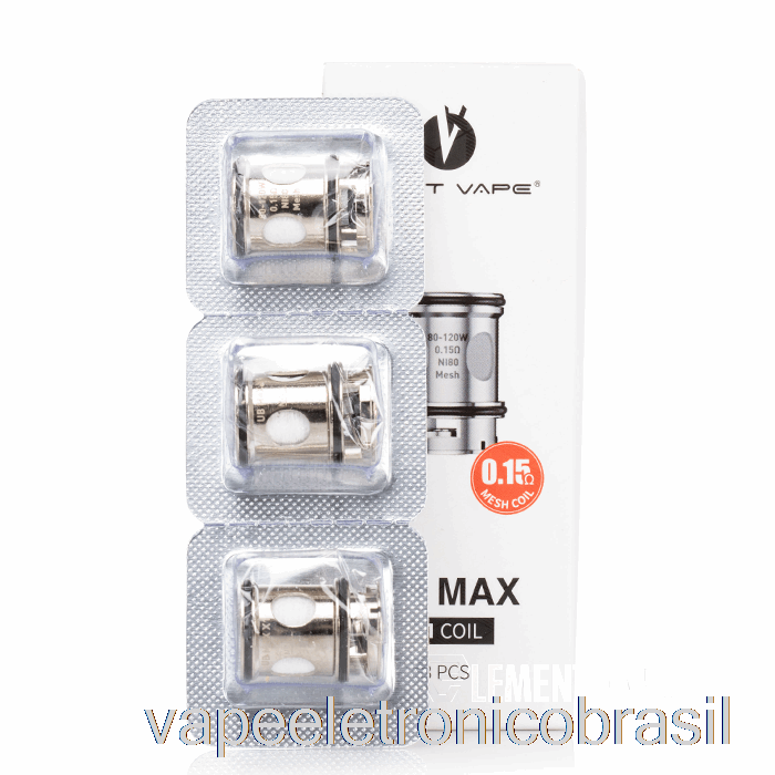 Vape Recarregável Perdido Vape Ub Max Substituição Bobinas 0.15ohm Ub Max X1 Bobinas